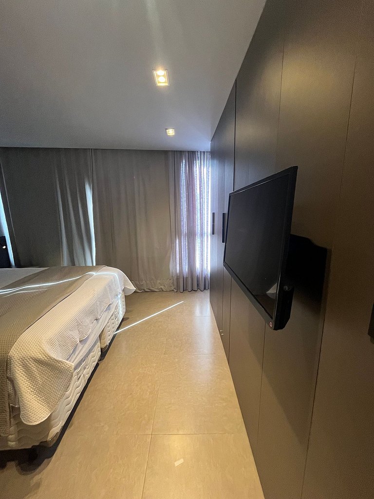 Flat Próximo da Praia em Manaíra - Completo