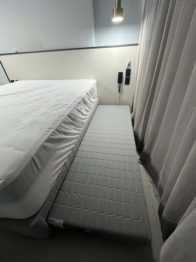 Seu refúgio premium à beira-mar com varanda