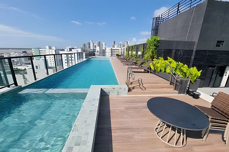 Flat em Tambaú Próximo a Orla - Piscina