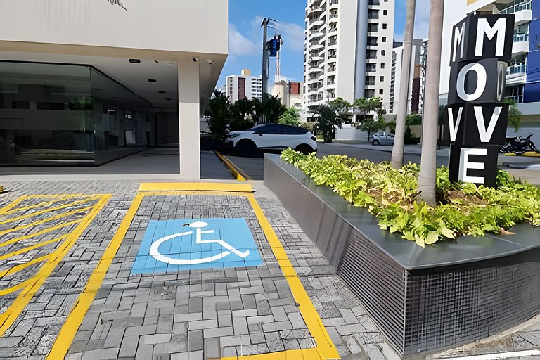 Flat Ideal para Férias em Tambaú – Move