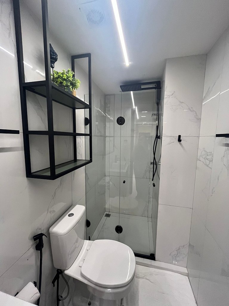 Ap 2Q Completo e Aconchegante - Próximo a Praia