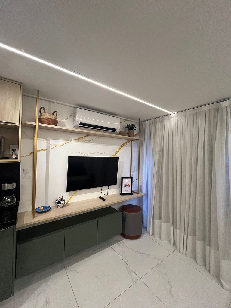 Ap 2Q Completo e Aconchegante - Próximo a Praia