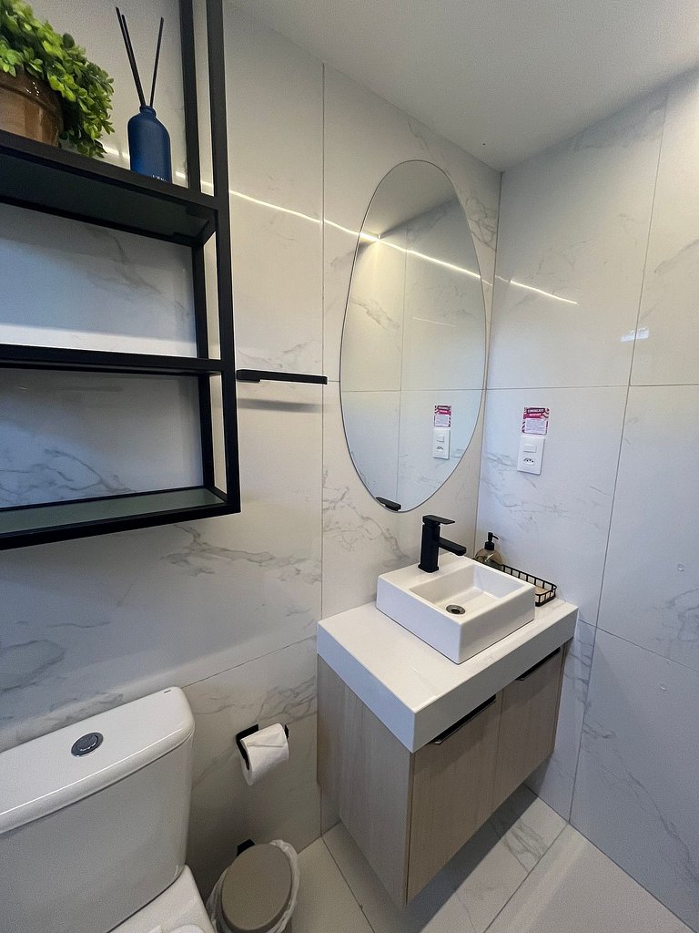 Ap 2Q Completo e Aconchegante - Próximo a Praia