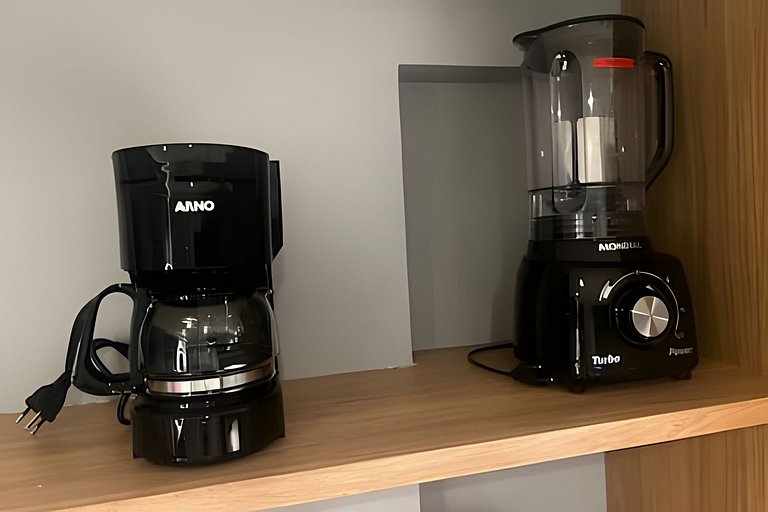 Studio Completo a beira mar