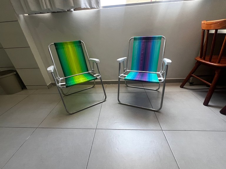 Flat em Cabo Branco a Passos da Praia - Completo