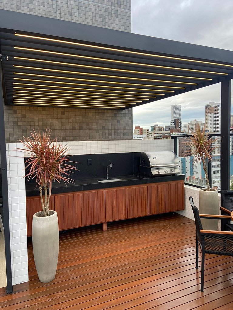 Studio Completo a beira mar