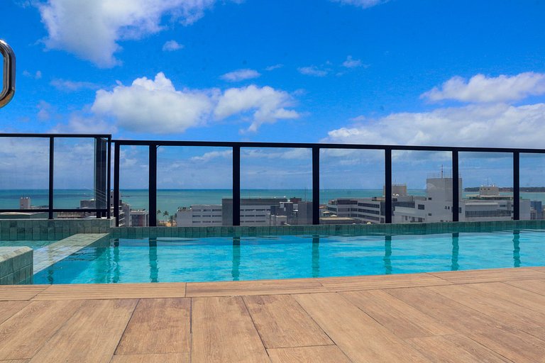 Flat Funcional em Tambaú - Próximo a Orla