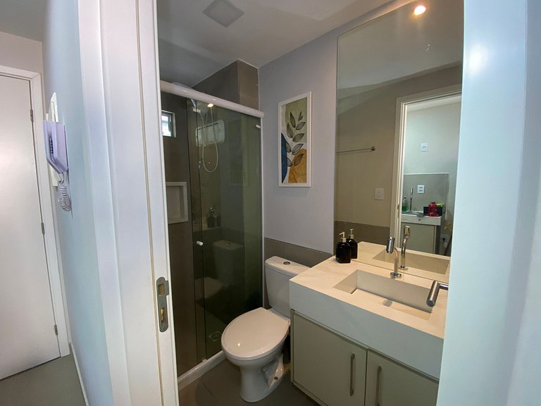 Flat em Cabo Branco a Passos da Praia