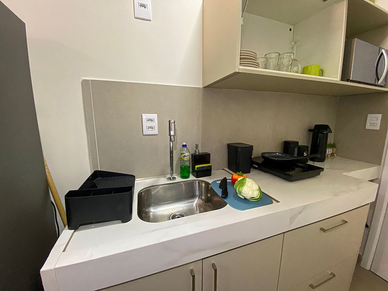 Flat em Cabo Branco com Varanda - Próximo a Praia