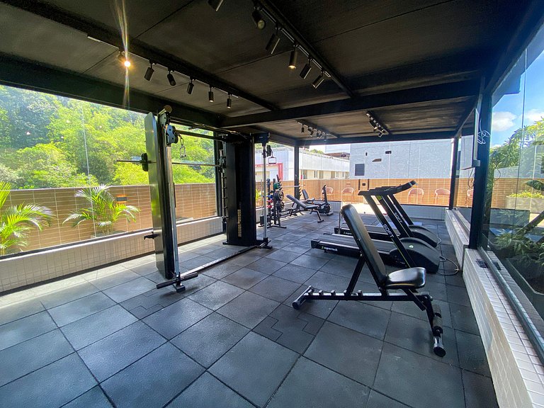 Flat em Cabo Branco com Varanda - Próximo a Praia