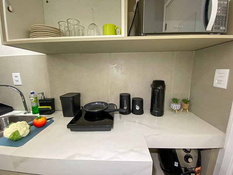 Flat em Cabo Branco com Varanda - Próximo a Praia