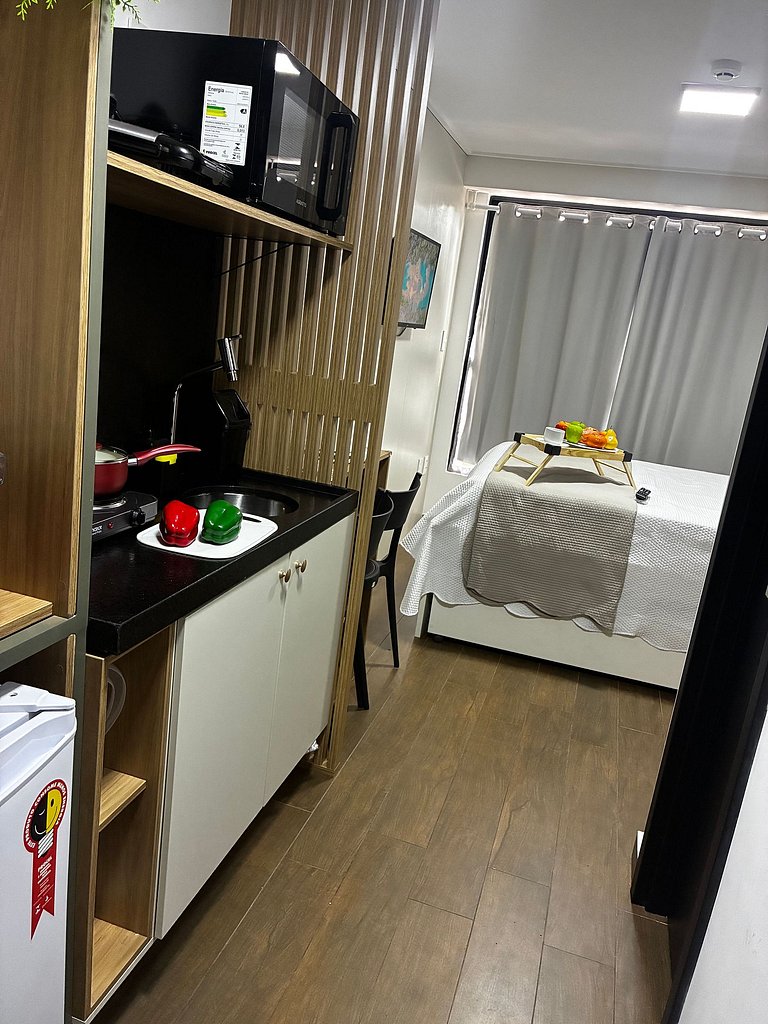 Flat Próximo da Orla de Tambaú com Piscina