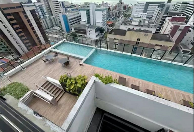Flat Funcional com Piscina – Move Tambaú