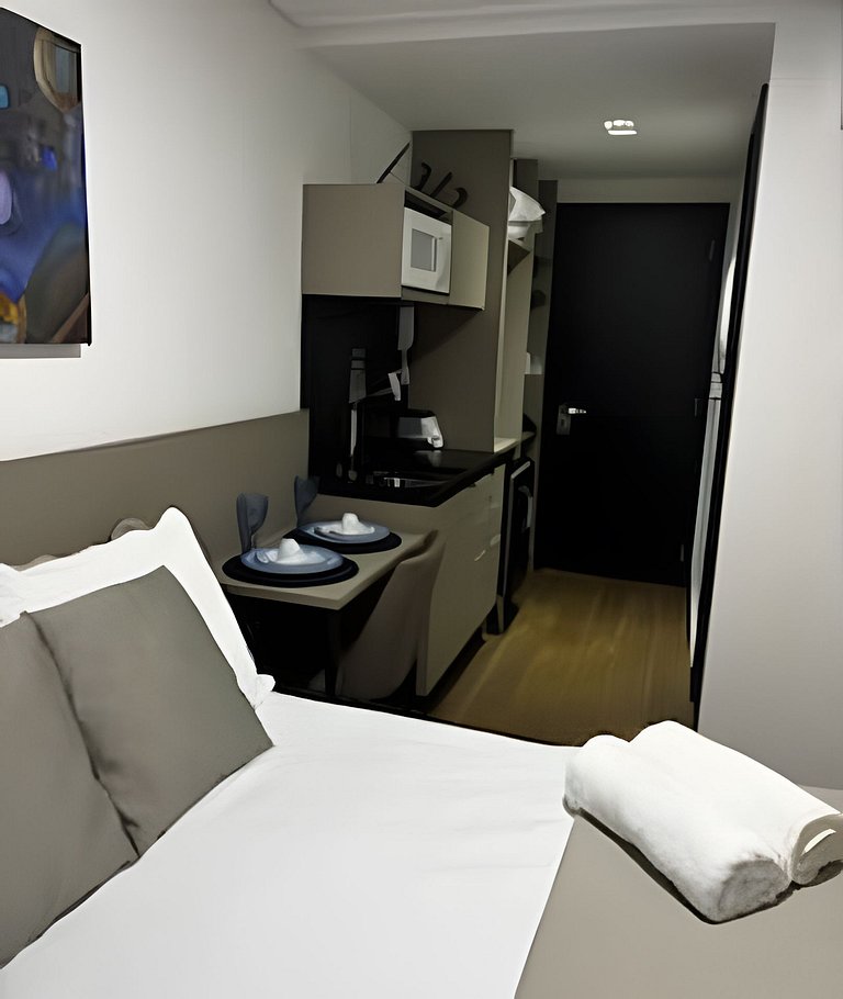 Studio Tambaú a 300m da praia com piscina