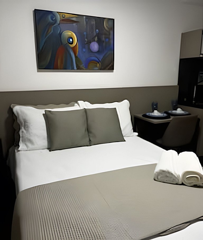 Studio Tambaú a 300m da praia com piscina