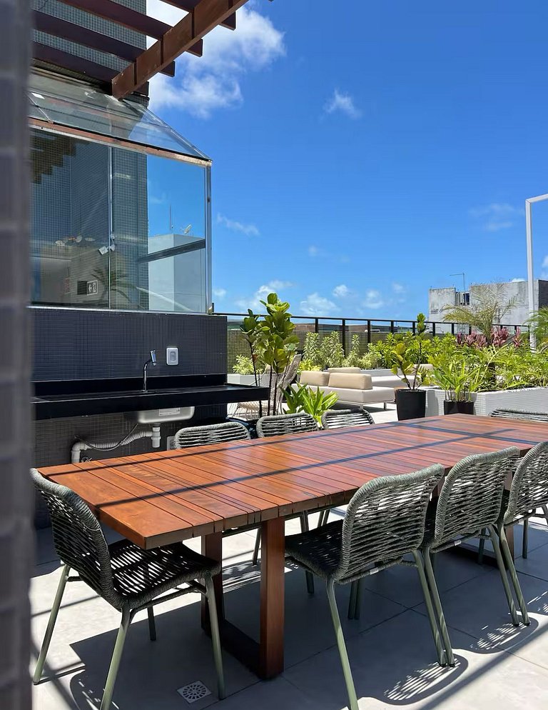 Flat Sol & Praia Jardins Almare 413 Cabo Branco