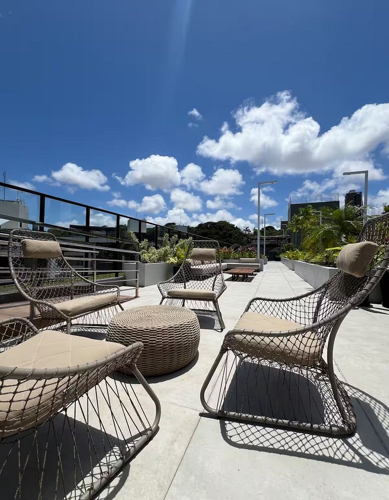 Flat Sol & Praia Jardins Almare 413 Cabo Branco