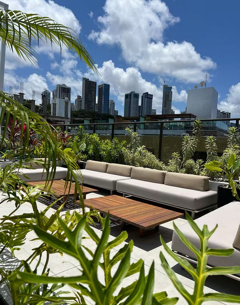 Flat Sol & Praia Jardins Almare 413 Cabo Branco