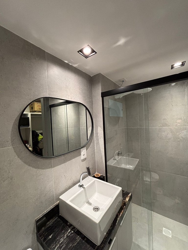 Flat Funcional em Cabo Branco - Passos da Praia