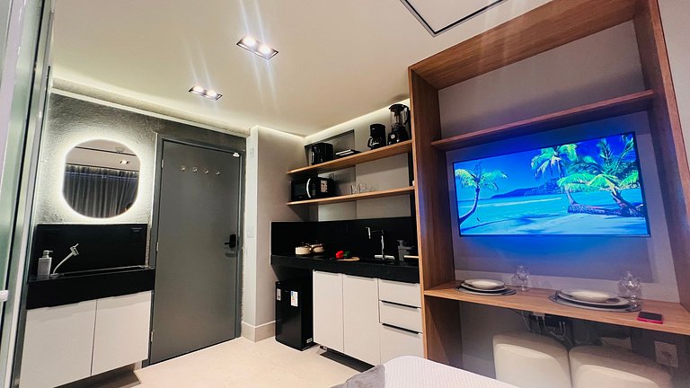 Studio Completo a beira mar