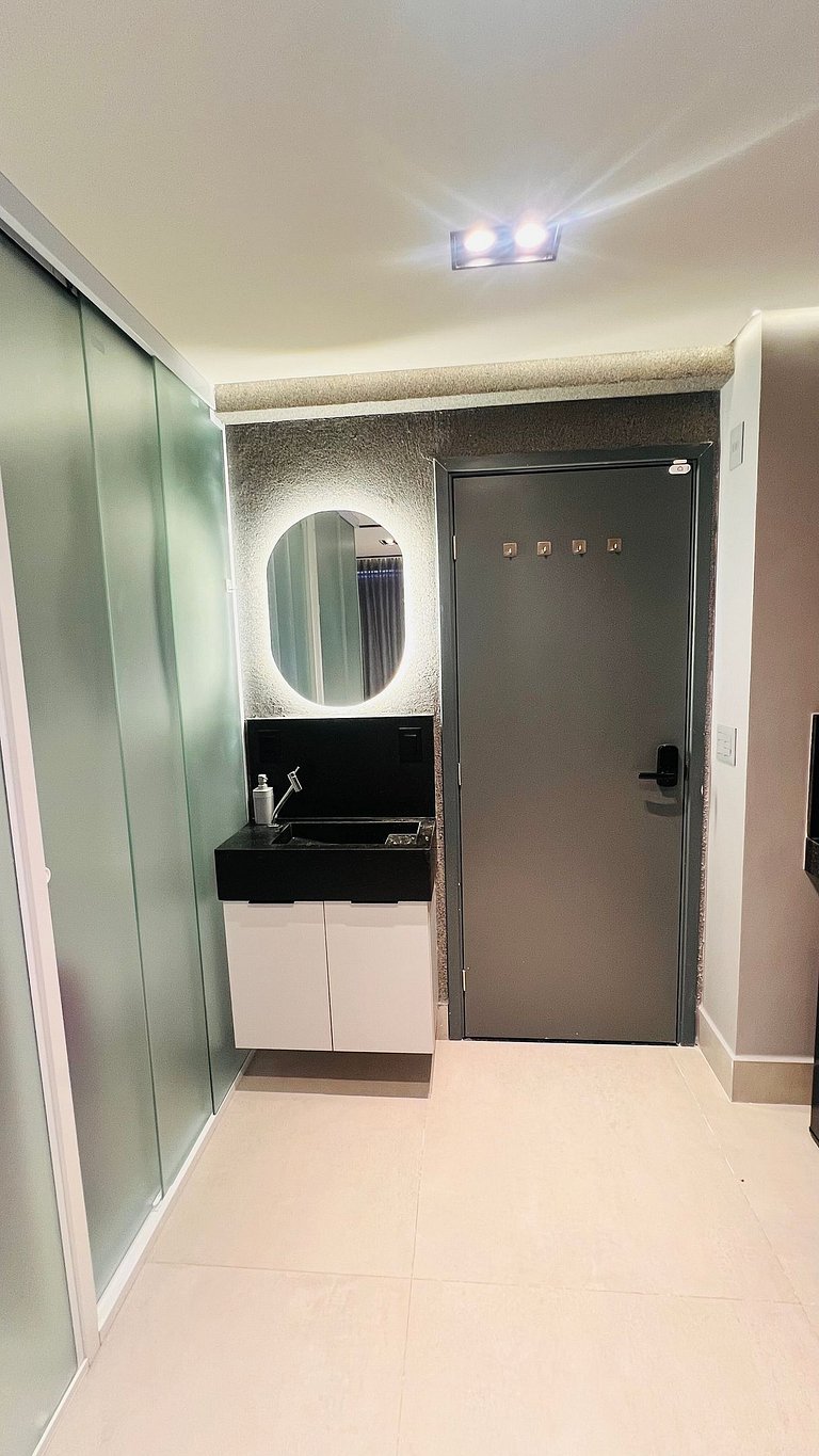 Studio Completo a beira mar