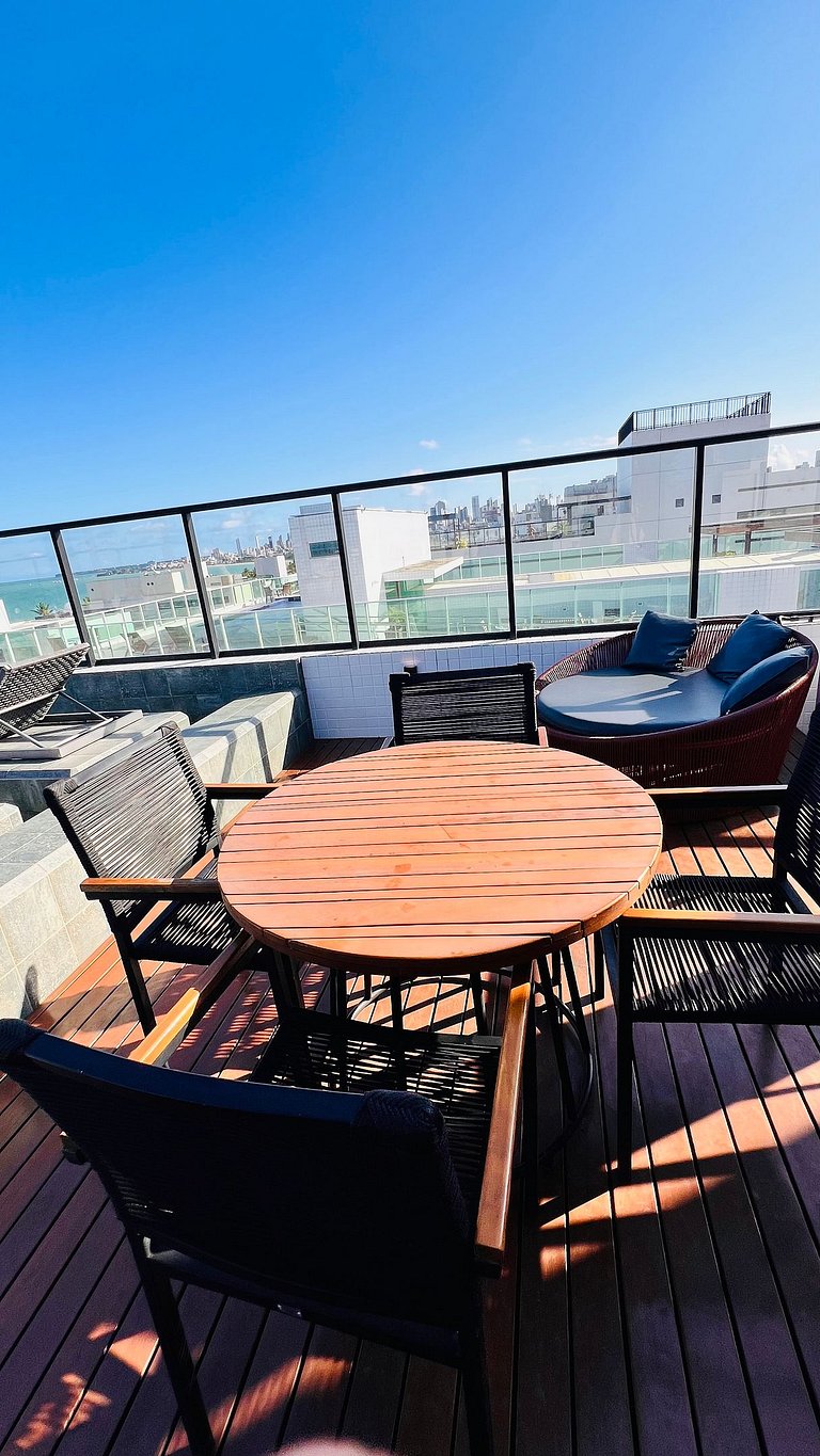 Studio Completo a beira mar