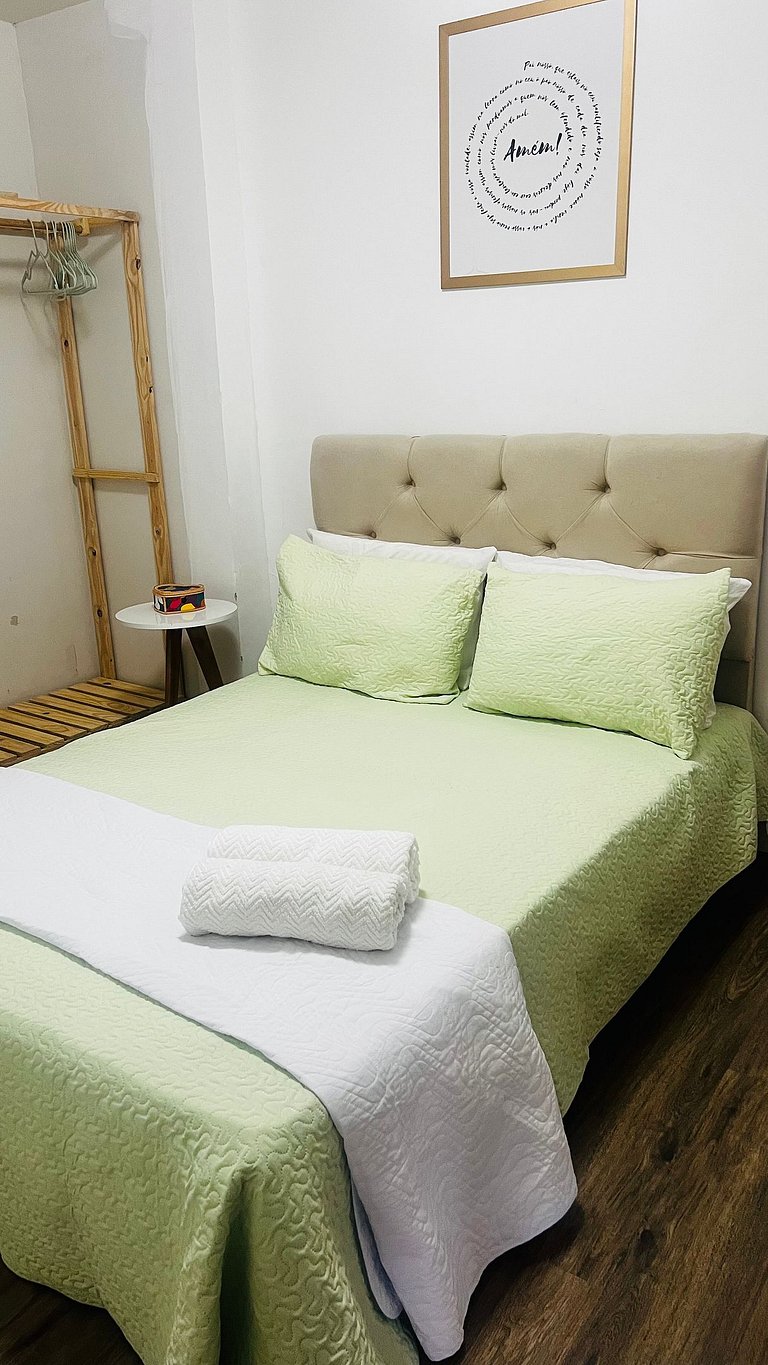 Ap Completo com 2q + Cozinha - Próximo da Praia