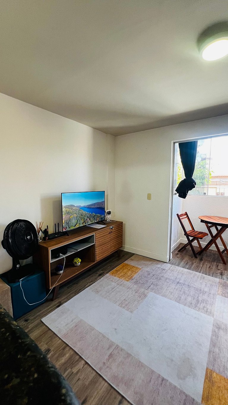 Ap Completo com 2q + Cozinha - Próximo da Praia