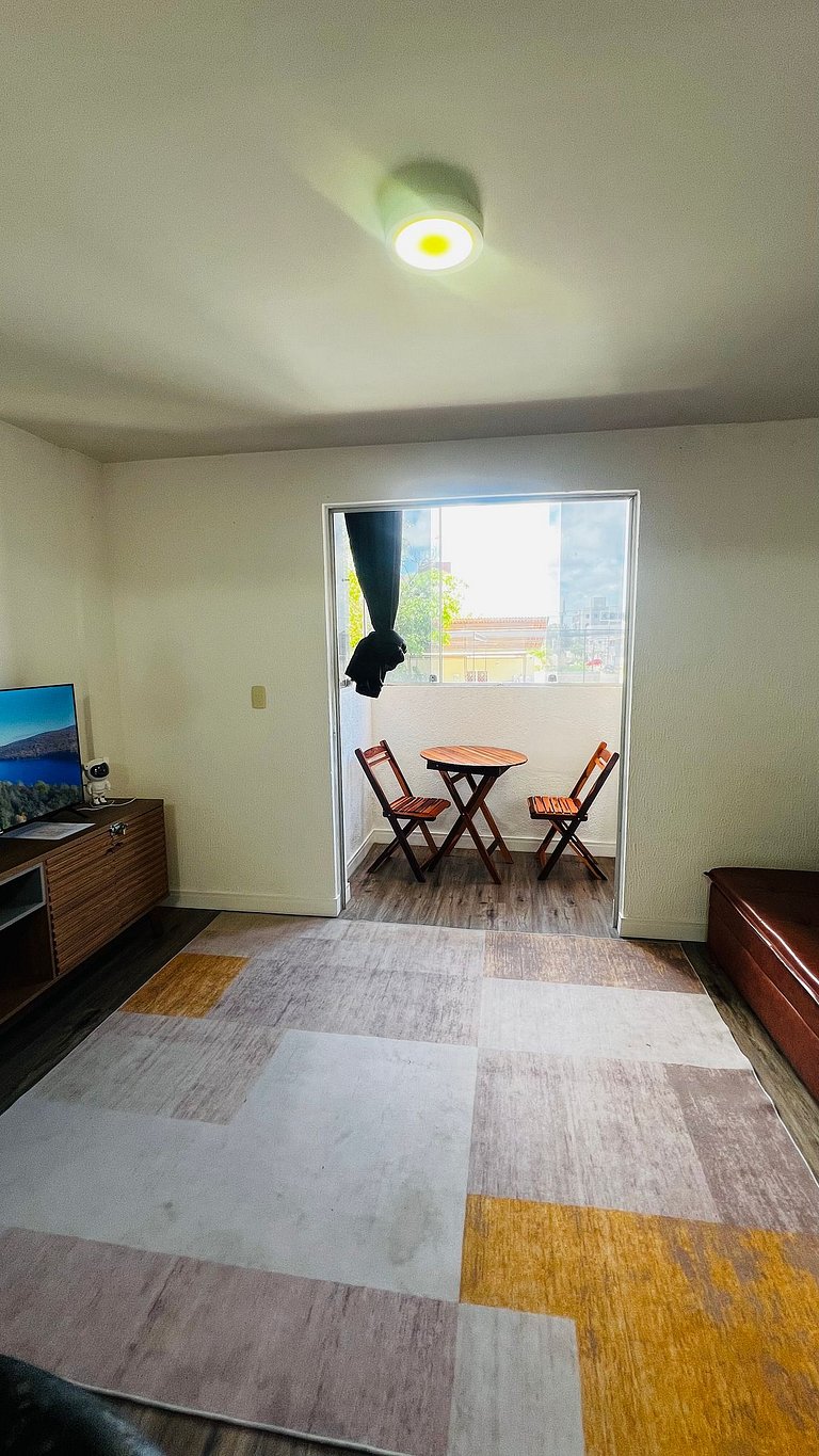 Ap Completo com 2q + Cozinha - Próximo da Praia