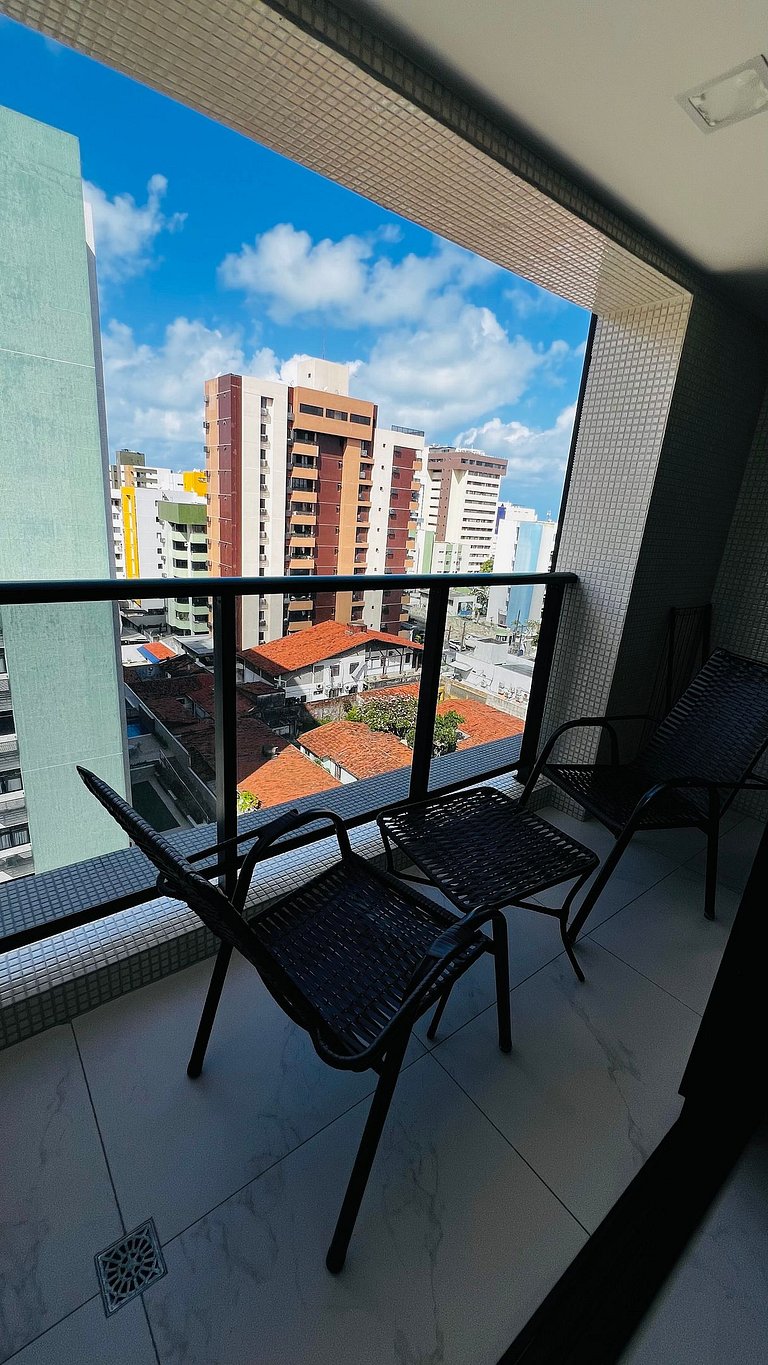 Flat em Tambaú c/ Piscina - Próximo a Praia