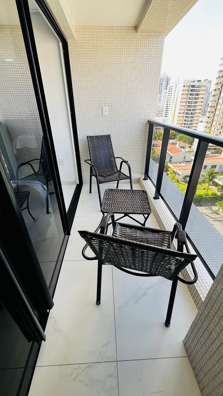 Flat em Tambaú c/ Piscina - Próximo a Praia