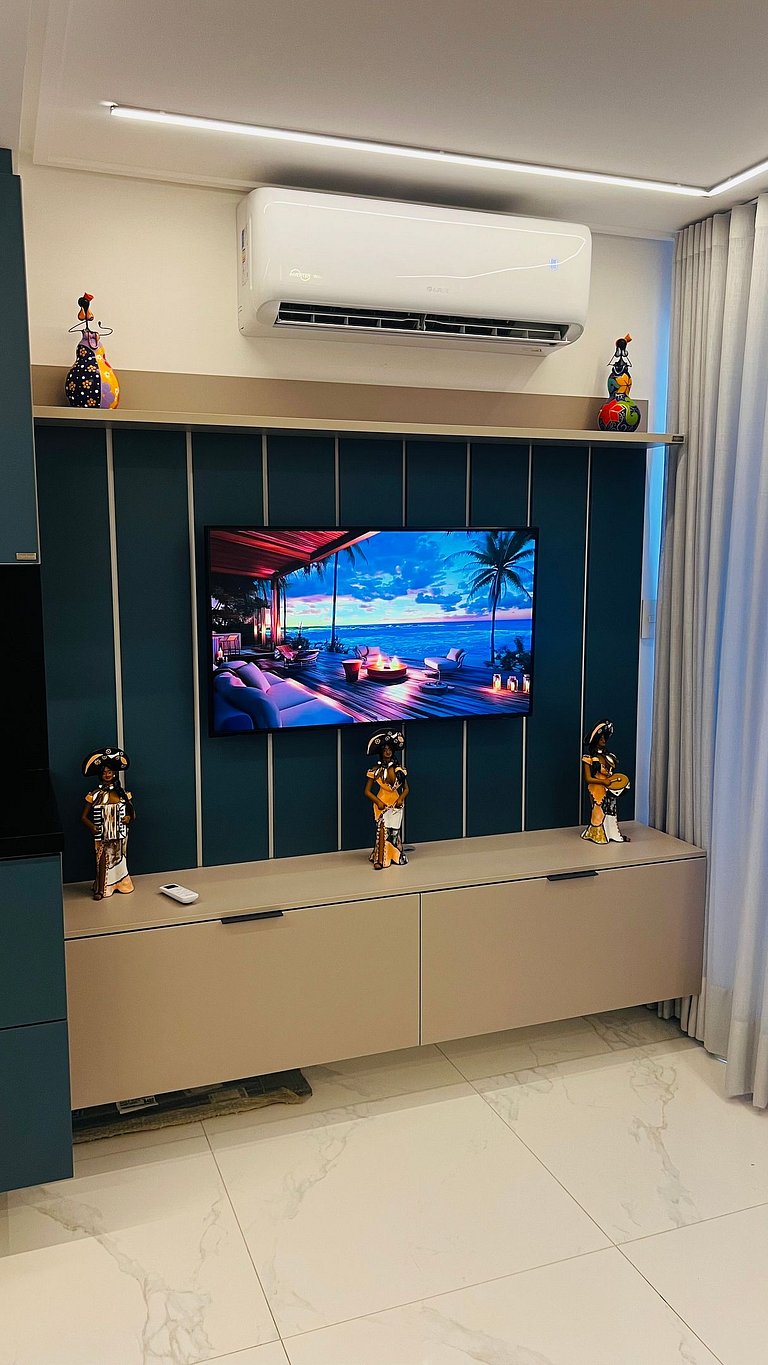 Ap Completo - Vista Incrível - Próximo a Praia