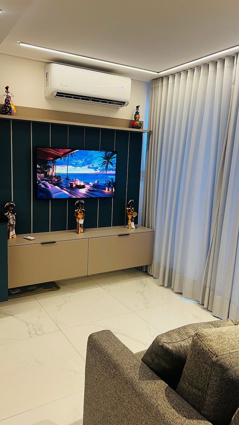 Ap Completo - Vista Incrível - Próximo a Praia