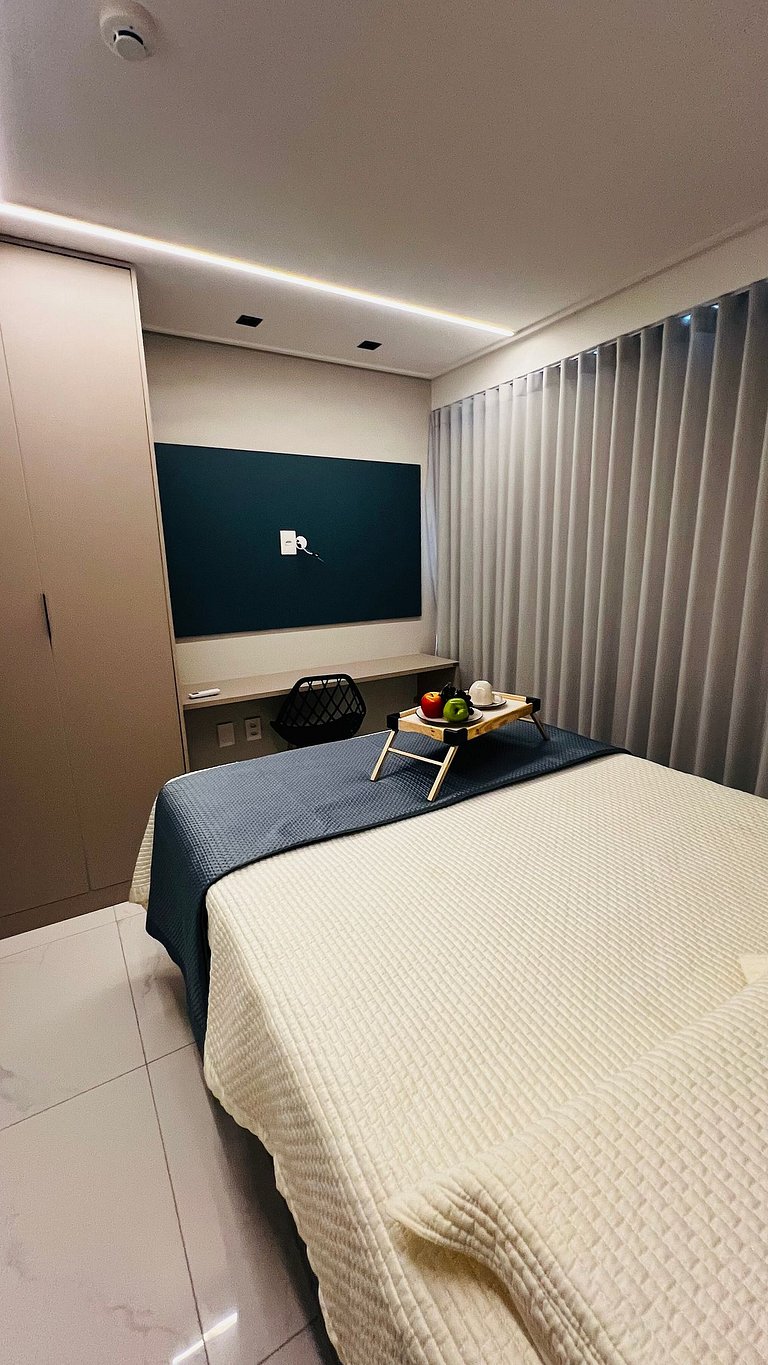 Ap Completo - Vista Incrível - Próximo a Praia