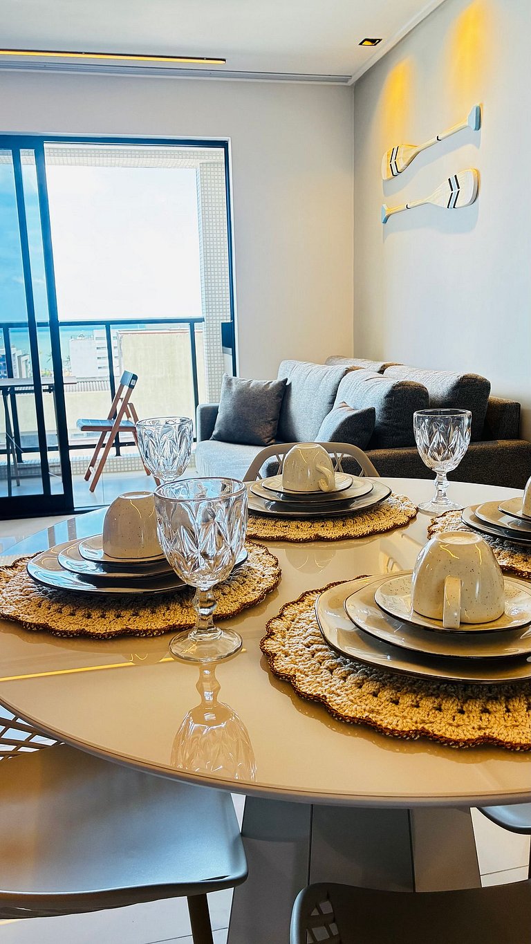 Design Moderno + Vista Mar – Move Tambaú