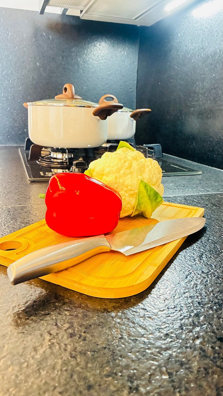 Ap 2Q Completo - Próximo a Praia - Vista Mar