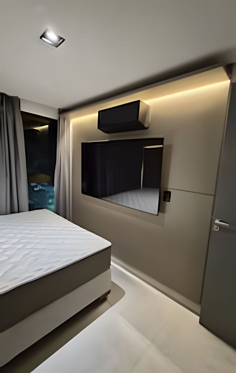 Flat em Cabo Branco a Beira-Mar - 1quarto