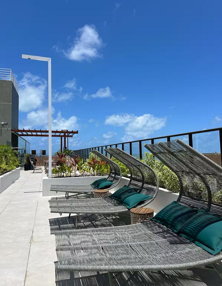 Flat à Beira-Mar para Férias – Cabo Branco