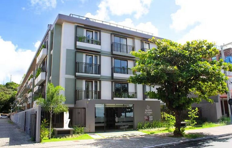 Flat em Cabo Branco a Beira-Mar - Completo