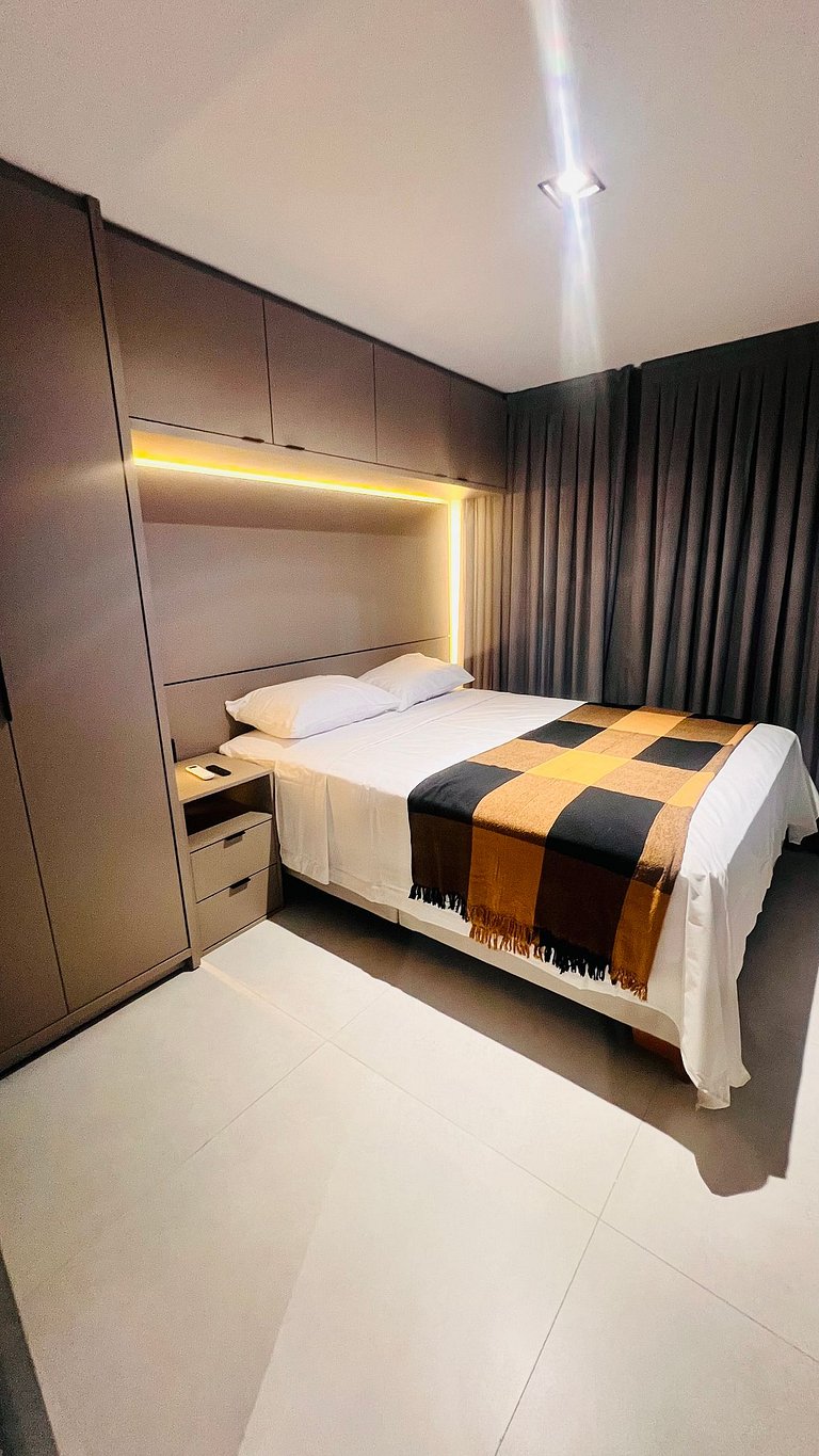 Flat em Cabo Branco a Beira-Mar - 1quarto