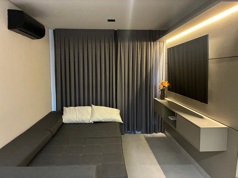 Flat Completo com Piscina - Beira-mar Cabo Branco