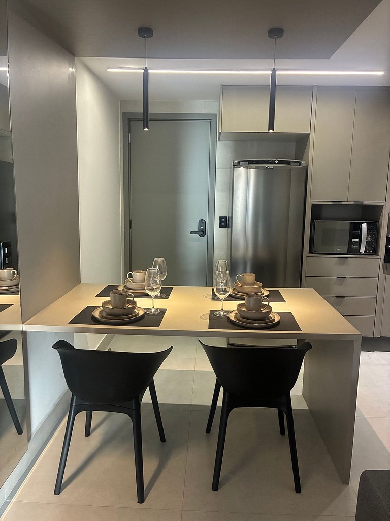 Flat Completo com Piscina - Beira-mar Cabo Branco