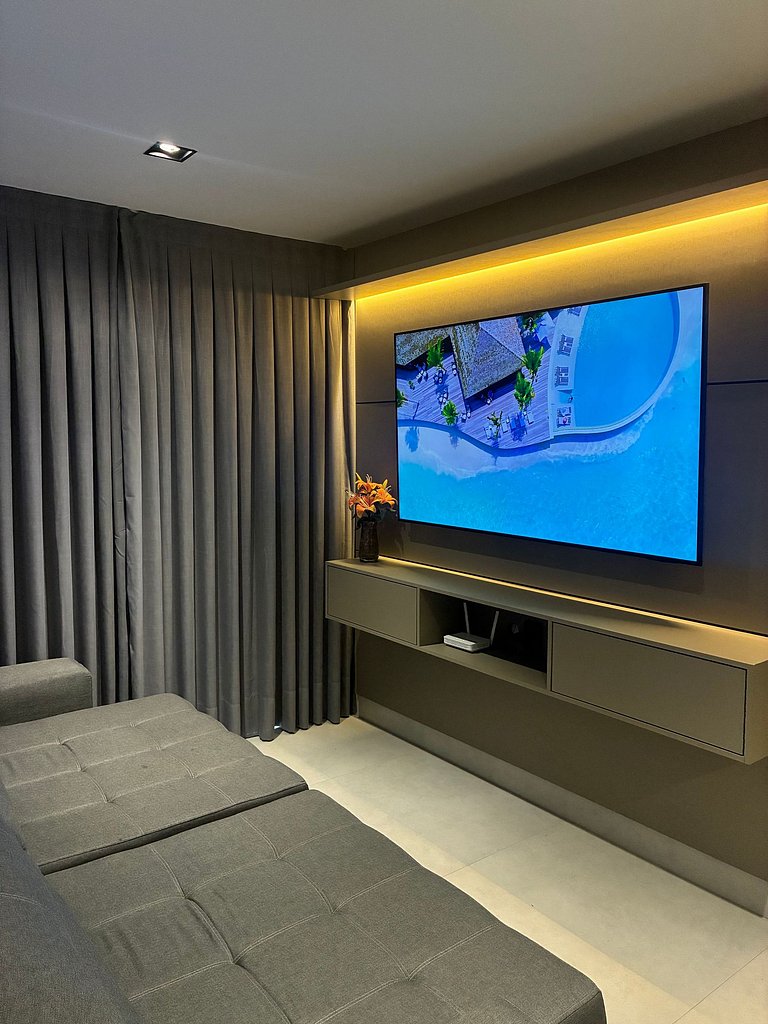 Flat Completo com Piscina - Beira-mar Cabo Branco