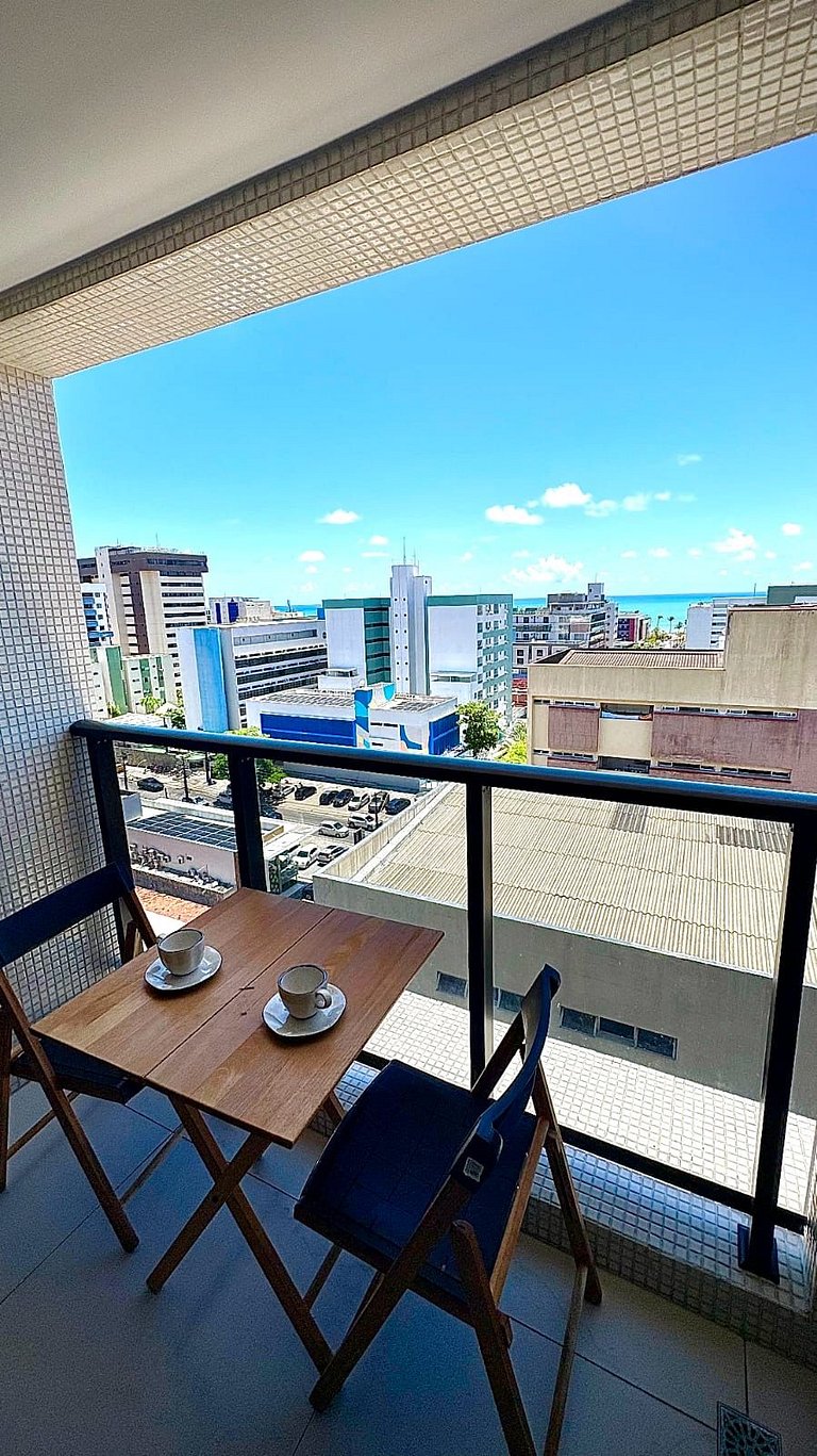 Ap 2Q Completo - Próximo a Praia - Vista Mar