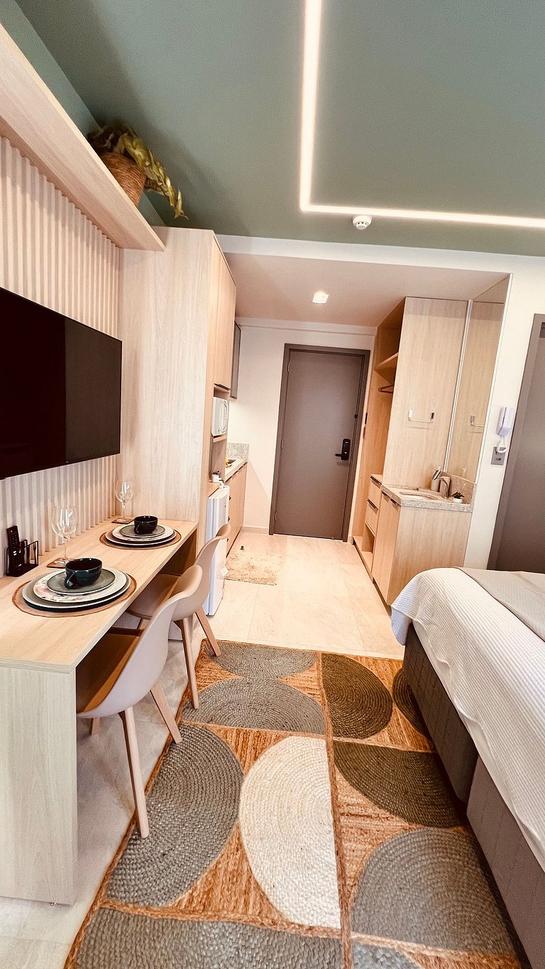 Flat Pé na Areia – Experiência Única no Mar