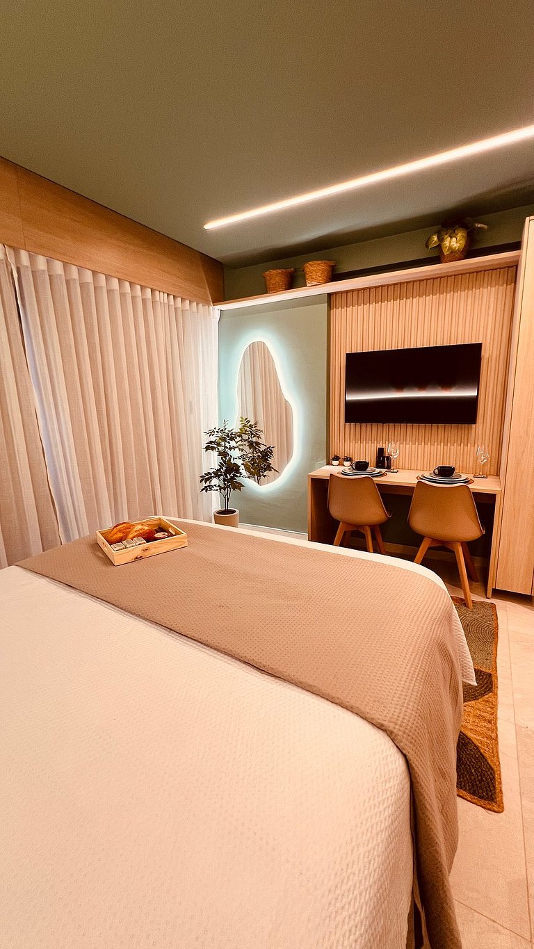 Flat Pé na Areia – Experiência Única no Mar