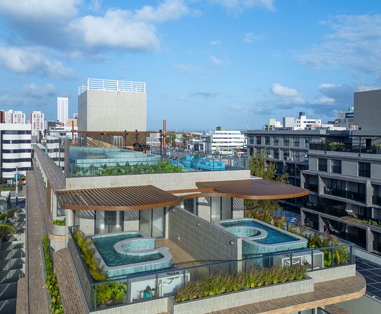 Flat Pé na Areia – Experiência Única no Mar