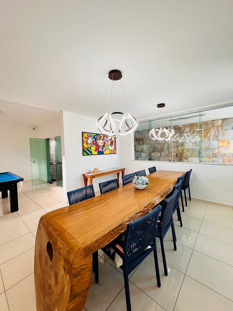 Casa Completa com Piscina | Até 15 Hóspedes