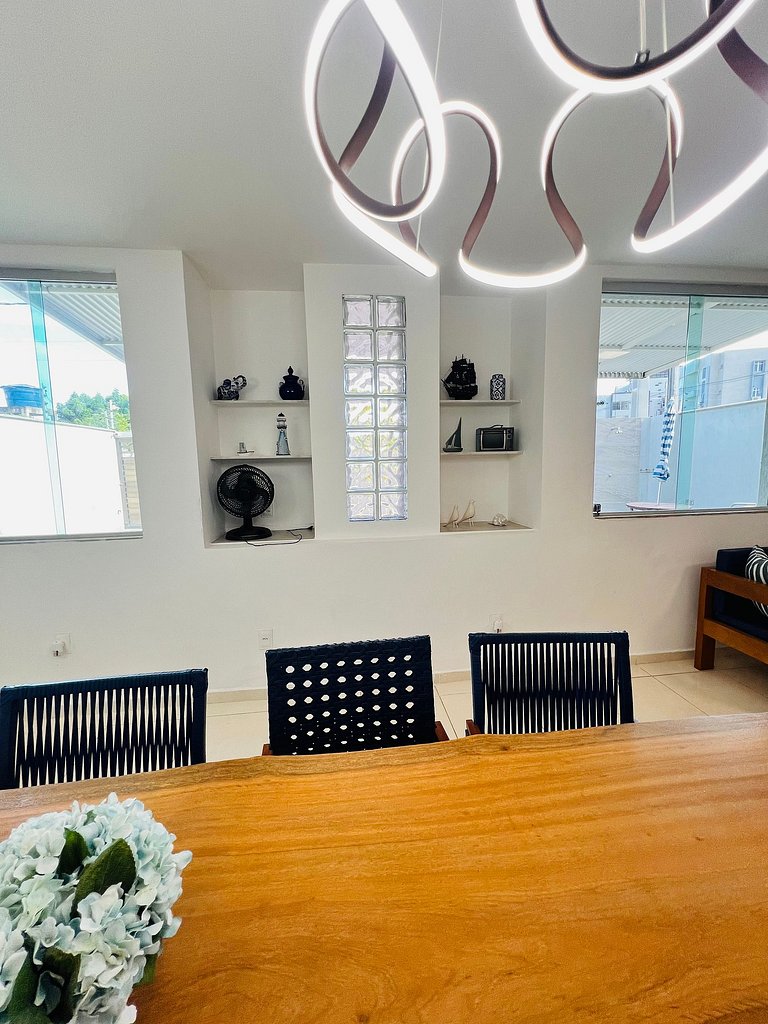 Casa Completa com Piscina | Até 15 Hóspedes