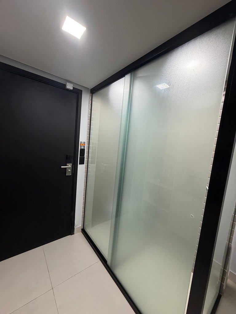 Flat Pé na Areia - Varanda Vista Mar - Piscina